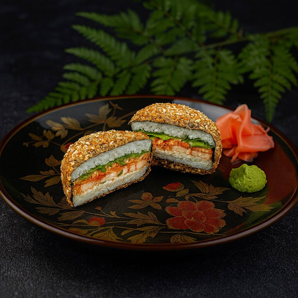 Tobico somon Burger - 1 buc / 410gr