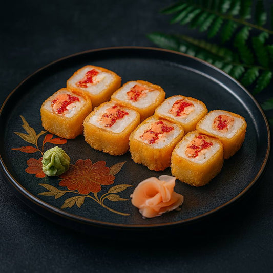 Somon Tempura Roll - 8 buc / 230gr